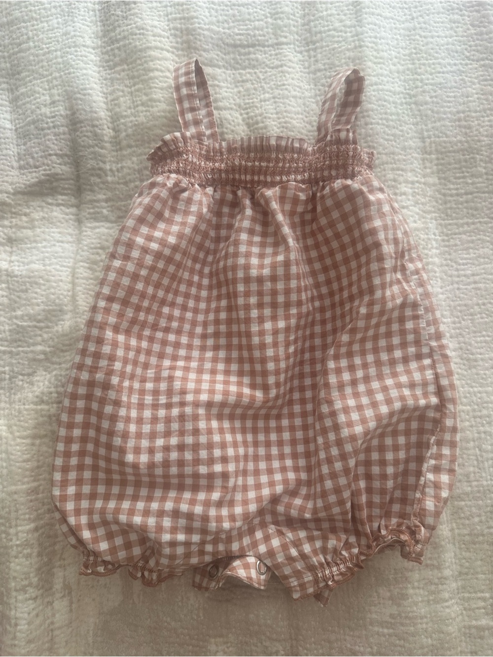 |Carter’s| Gingham Bubble Romper